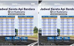 Harga Tiket Kereta Api Kualanamu Ke Medan 2022 Juli